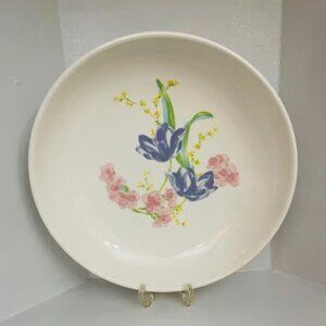 Extra Large Italian Serving Bowl Floral Design Italy